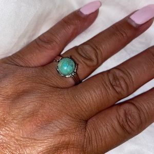 Genuine Morenci Turquoise Ring